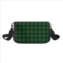 ScotsTee Shop Scottish MacArthur-Fox Modern Tartan Women's Chain Crossbody Bag Square Bag