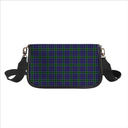 ScotsTee Shop Scottish MacDonald Lord of the Isles Hunting 2 Tartan Women's Chain Crossbody Bag Square Bag