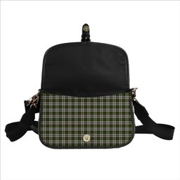 ScotsTee Shop Scottish Hay White Dress Tartan Women's Chain Crossbody Bag Square Bag