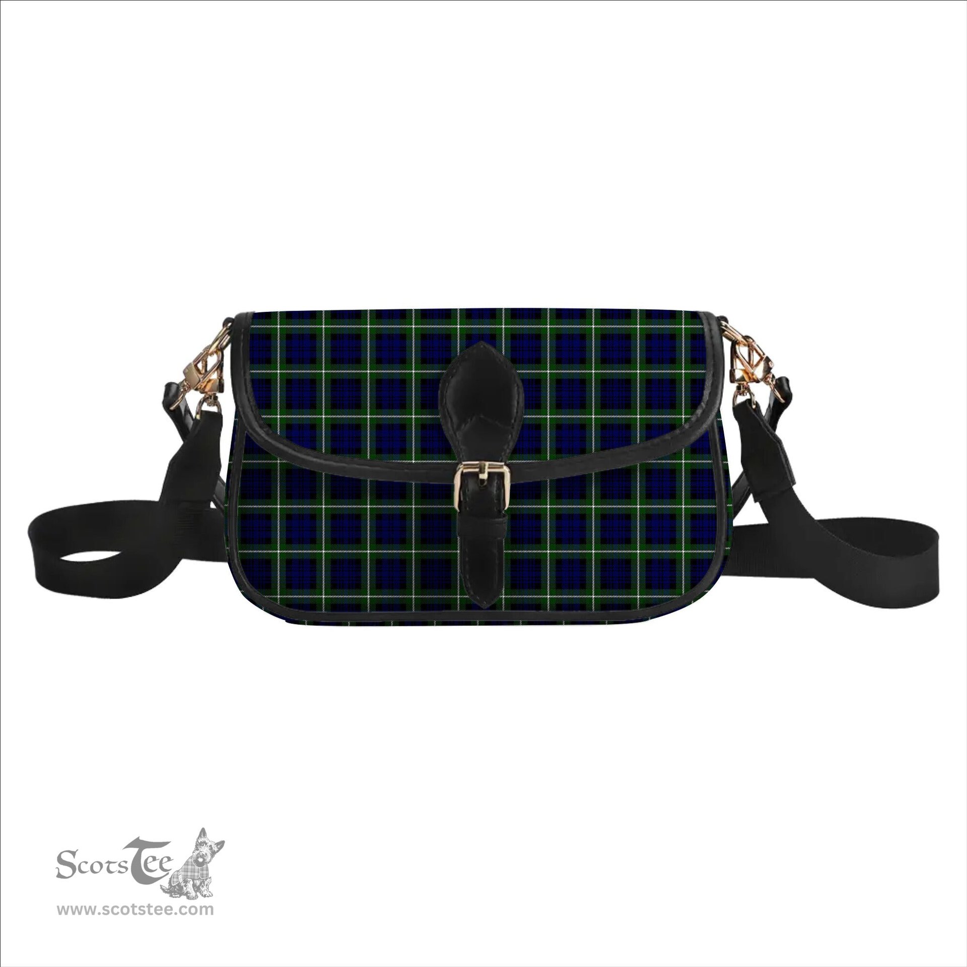 ScotsTee Shop Scottish Lammie Tartan Women's Chain Crossbody Bag Square Bag