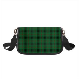 ScotsTee Shop Scottish MacArthur-Fox Ancient Tartan Women's Chain Crossbody Bag Square Bag