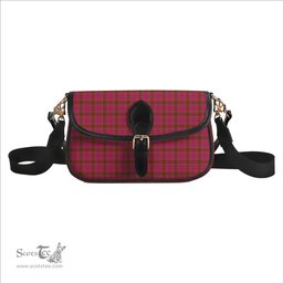 ScotsTee Shop Scottish Lumsden of Clova Ancient Tartan Women's Chain Crossbody Bag Square Bag