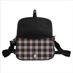 ScotsTee Shop Scottish MacDuff Dress Modern Tartan Women's Chain Crossbody Bag Square Bag