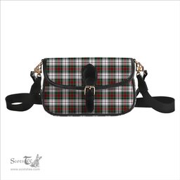 ScotsTee Shop Scottish MacDuff Dress Modern Tartan Women's Chain Crossbody Bag Square Bag