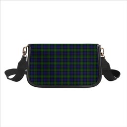 ScotsTee Shop Scottish MacEwen Clans Originaux Tartan Women's Chain Crossbody Bag Square Bag