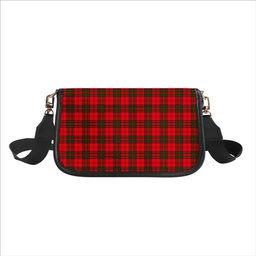 ScotsTee Shop Scottish Heron Tartan Women's Chain Crossbody Bag Square Bag