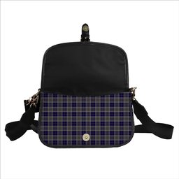 ScotsTee Shop Scottish Hanna of Stirlingshire Tartan Women's Chain Crossbody Bag Square Bag