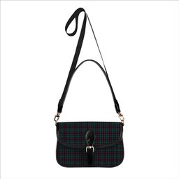 ScotsTee Shop Scottish Hunter of Peebleshire Modern Tartan Women's Chain Crossbody Bag Square Bag
