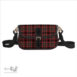 ScotsTee Shop Scottish Innes of Cowie Modern Tartan Women's Chain Crossbody Bag Square Bag