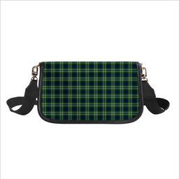 ScotsTee Shop Scottish Haliburton Tartan Women's Chain Crossbody Bag Square Bag