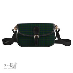 ScotsTee Shop Scottish Kennedy Tartan Women's Chain Crossbody Bag Square Bag