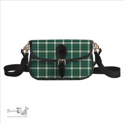 ScotsTee Shop Scottish MacInnes Dress Ancient Tartan Women's Chain Crossbody Bag Square Bag