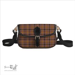 ScotsTee Shop Scottish MacKay of Strathnaver Ancient Tartan Women's Chain Crossbody Bag Square Bag