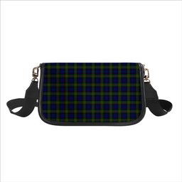 ScotsTee Shop Scottish Gunn Modern Tartan Women's Chain Crossbody Bag Square Bag