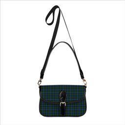 ScotsTee Shop Scottish Mackenzie Tartan Women's Chain Crossbody Bag Square Bag