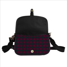 ScotsTee Shop Scottish Lindsay #2 Modern Clan Tartan Women's Chain Crossbody Bag Square Bag