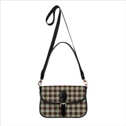 ScotsTee Shop Scottish Hohenzollern Tartan Women's Chain Crossbody Bag Square Bag