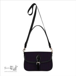 ScotsTee Shop Scottish Harriss Dylan & Family Tartan Women's Chain Crossbody Bag Square Bag