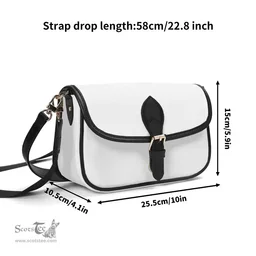 ScotsTee Shop Scottish Harriss Dylan & Family Tartan Women's Chain Crossbody Bag Square Bag