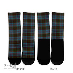 ScotsTee Shop Scottish Anderson Clan Tartan Socks For Men & Women