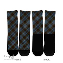 ScotsTee Shop Scottish Anderson Clan Tartan Socks For Men & Women