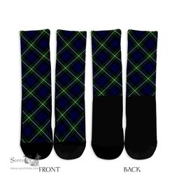 ScotsTee Shop Scottish Bannerman Clan Tartan Socks For Men & Women