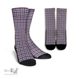 ScotsTee Shop Scottish Boswell Clan Tartan Socks For Men & Women