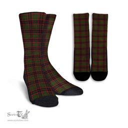 ScotsTee Shop Scottish Buchan Modern Clan Tartan Socks For Men & Women