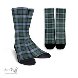 ScotsTee Shop Scottish Alexander of Menstry Hunting Clan Tartan Socks For Men & Women