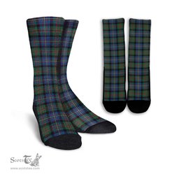 ScotsTee Shop Scottish Cameron of Erracht Ancient Clan Tartan Socks For Men & Women