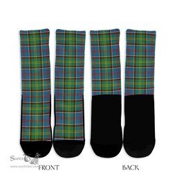 ScotsTee Shop Scottish Colville Clan Tartan Socks For Men & Women