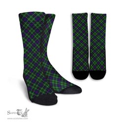 ScotsTee Shop Scottish Duncan Modern Clan Tartan Socks For Men & Women