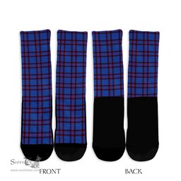 ScotsTee Shop Scottish Elliot Modern Clan Tartan Socks For Men & Women