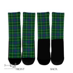 ScotsTee Shop Scottish Duncan Ancient Clan Tartan Socks For Men & Women