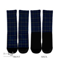 ScotsTee Shop Scottish Fermanagh County Ireland Clan Tartan Socks For Men & Women