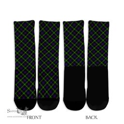 ScotsTee Shop Scottish Farquharson Modern Clan Tartan Socks For Men & Women