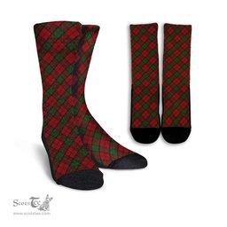 ScotsTee Shop Scottish Dunbar Clan Tartan Socks For Men & Women