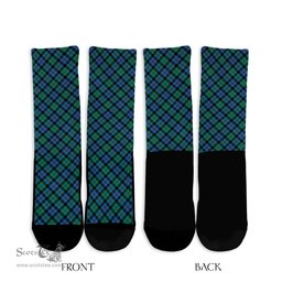 ScotsTee Shop Scottish Campbell of Cawdor Ancient Clan Tartan Socks For Men & Women