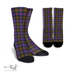 ScotsTee Shop Scottish Carnegie Ancient Clan Tartan Socks For Men & Women