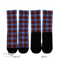ScotsTee Shop Scottish Dalmahoy Clan Tartan Socks For Men & Women