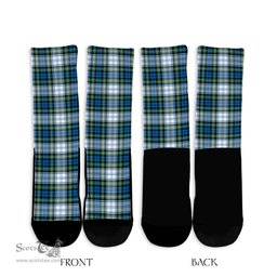 ScotsTee Shop Scottish Campbell Dress Ancient Clan Tartan Socks For Men & Women