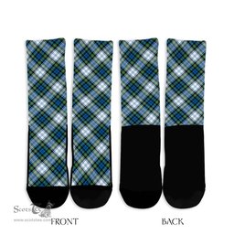 ScotsTee Shop Scottish Campbell Dress Ancient Clan Tartan Socks For Men & Women