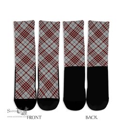 ScotsTee Shop Scottish Clayton Clan Tartan Socks For Men & Women
