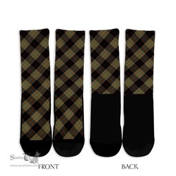 ScotsTee Shop Scottish Dunlop Hunting Clan Tartan Socks For Men & Women