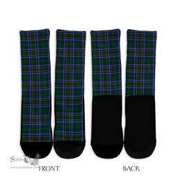 ScotsTee Shop Scottish Cockburn Ancient Clan Tartan Socks For Men & Women