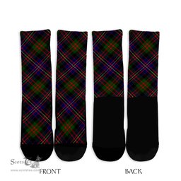 ScotsTee Shop Scottish Chalmers Modern Clan Tartan Socks For Men & Women