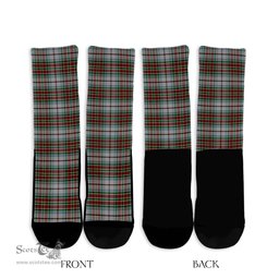 ScotsTee Shop Scottish MacBain Dress Clan Tartan Socks For Men & Women