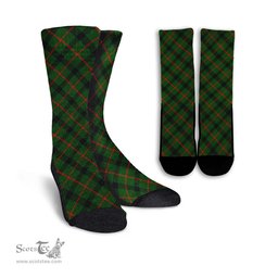 ScotsTee Shop Scottish Kincaid Modern Clan Tartan Socks For Men & Women