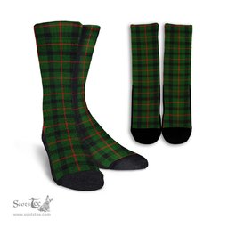 ScotsTee Shop Scottish Kincaid Modern Clan Tartan Socks For Men & Women