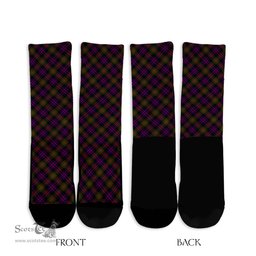 ScotsTee Shop Scottish MacDonell of Glengarry Modern Clan Tartan Socks For Men & Women
